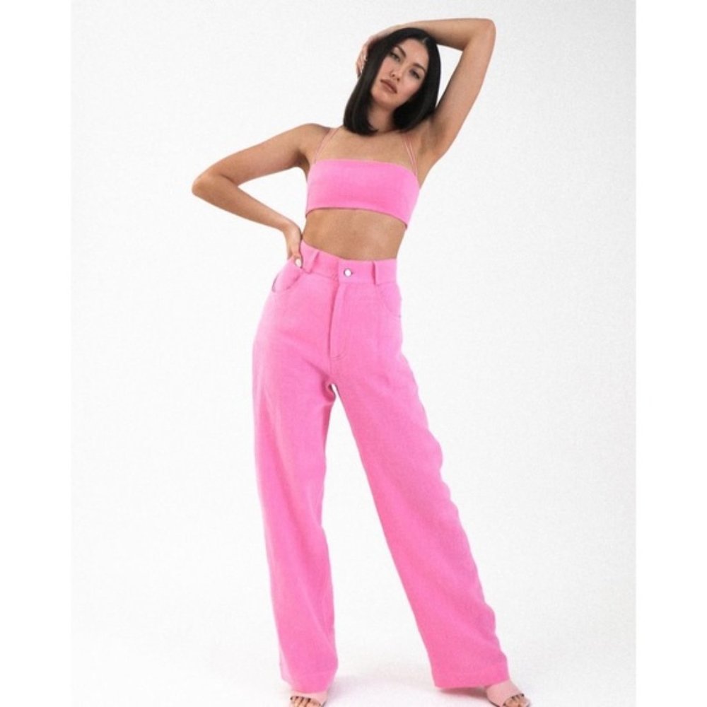 Natalie Rolt pink set